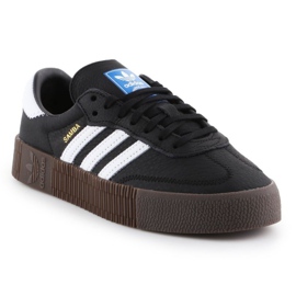 Adidas Sambarose W B28156 skor vit svart 1