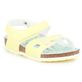 Birkenstock Colorado Kids Bs 1016039 svart gul 1