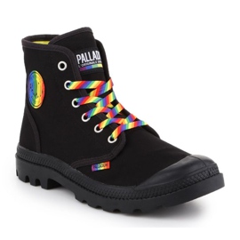 Skor Palladium Pampa Pride Black / Rainbow W 76521-054-M svart 1
