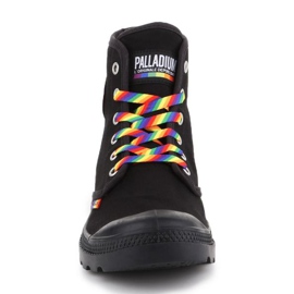 Skor Palladium Pampa Pride Black / Rainbow W 76521-054-M svart 2
