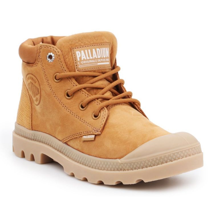 Palladium Pampa Lo Cuff Lea W 95561-717-M skor brun 1