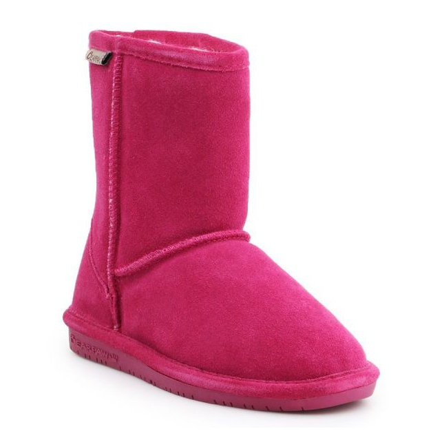 BearPaw 608Y Pom Berry vinterstövlar rosa 1
