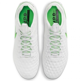 Nike Tiempo Legend 8 Elite Fg M AT5293 030 fotbollsskor vit vit 1