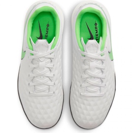 Nike Tiempo Legend 8 Tf Academy Jr AT5736-030 fotbollsskor svart, vit/elfenben vit 1