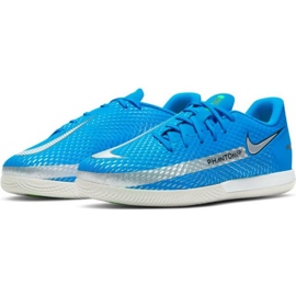 Nike Phantom Gt Academy Ic Jr CK8480 400 fotbollsskor blå blå 4