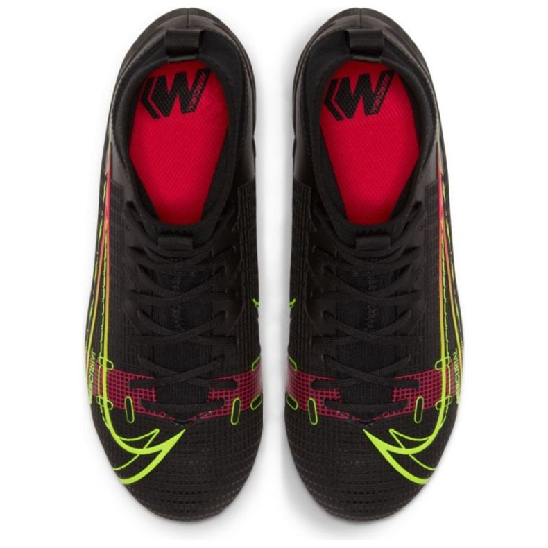Nike Mercurial Superfly 8 Academy Mg Jr CV1127 090 fotbollsskor svart svart 1