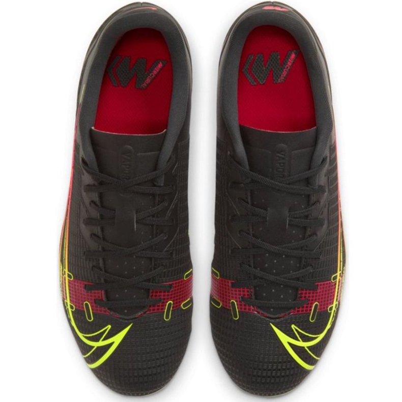 Nike Vapor 14 Academy FG / MG Jr CV0811 090 fotbollsskor mångfärgad svart 1