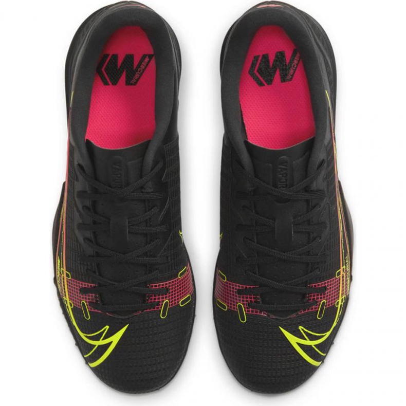 Nike Mercurial Vapor 14 Academy Tf Jr CV0822 090 fotbollsskor svart svart 1