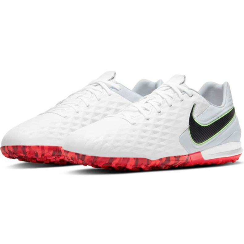 Nike Tiempo Legend 8 Pro Tf M AT6136 106 fotbollsskor mångfärgad vit 1
