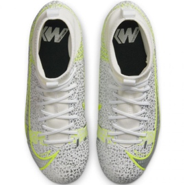 Nike Mercurial Superfly 8 Academy FG / MG Jr CV1127 107 fotbollsskor grå silver- 1