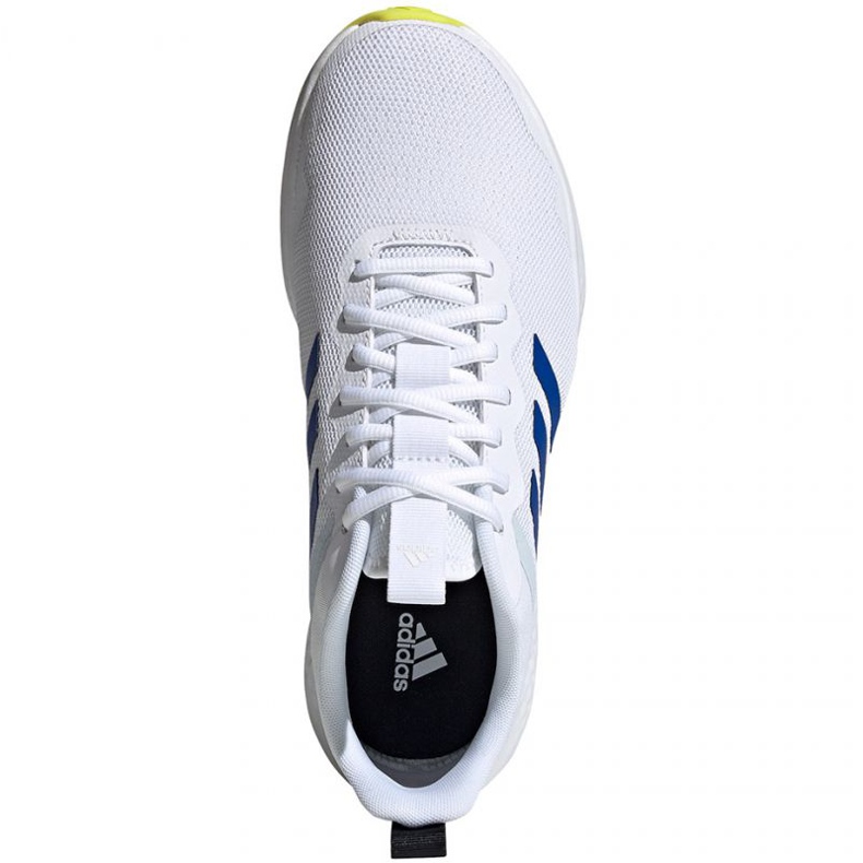 Adidas Fluidstreet M FY8459 löparskor vit blå 1
