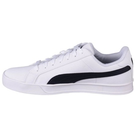 Puma Smash Vulc M 359622 10 vit svart 1