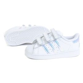 Adidas Superstar Cf I Jr FV3657 skor vit 1