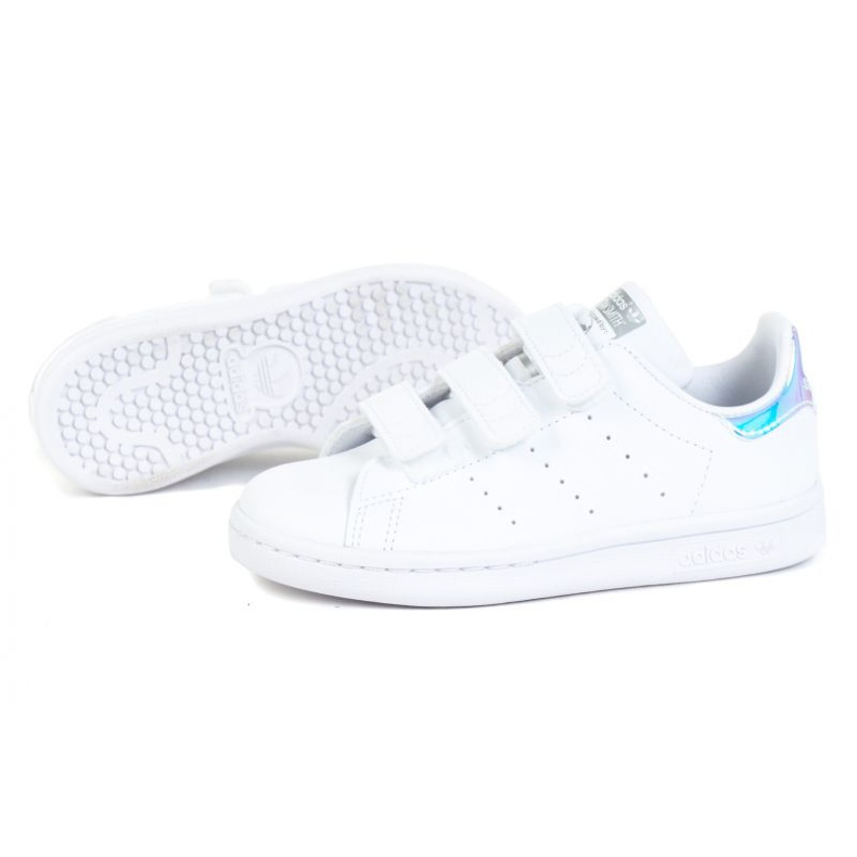 Adidas Stan Smith Cf C Jr FX7539 skor vit 1