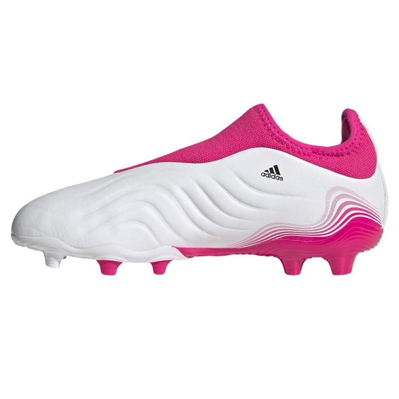 Adidas Copa Sense.3 Fg Ll Jr FX1983 fotbollsskor marinblå, vit, rosa vit 1