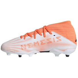 Adidas Nemeziz.3 Fg Jr FW7356 fotbollsskor mångfärgad vit 1