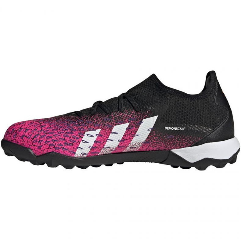 Adidas Predator Freak.3 L Tf M FW7520 fotbollsskor svart, svart, rosa svart 1