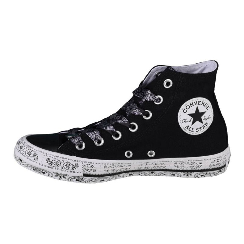 Converse X Miley Cyrus Chuck Taylor Hi All Star 162234C skor svart 1