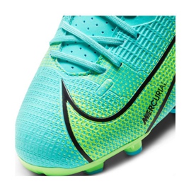Nike Vapor 14 Academy Mg Jr fotbollsskor CV0811-403 blågrön grön 1