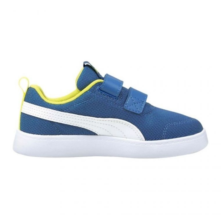 Puma Courtflex v2 Mesh V skor 371758 07 blå 1