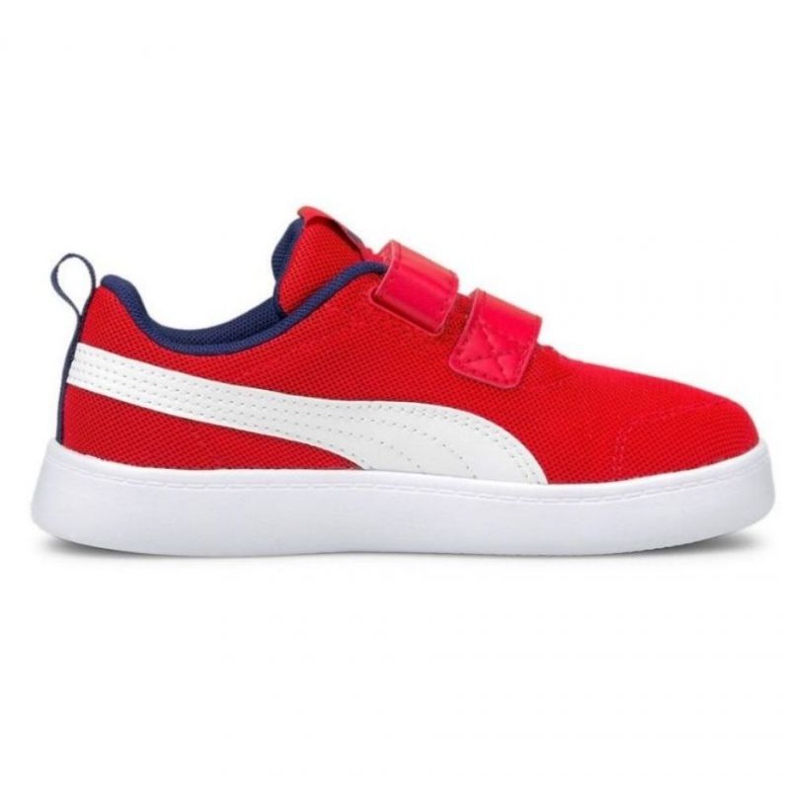 Puma Courtflex v2 Mesh V skor 371758 06 röd 1