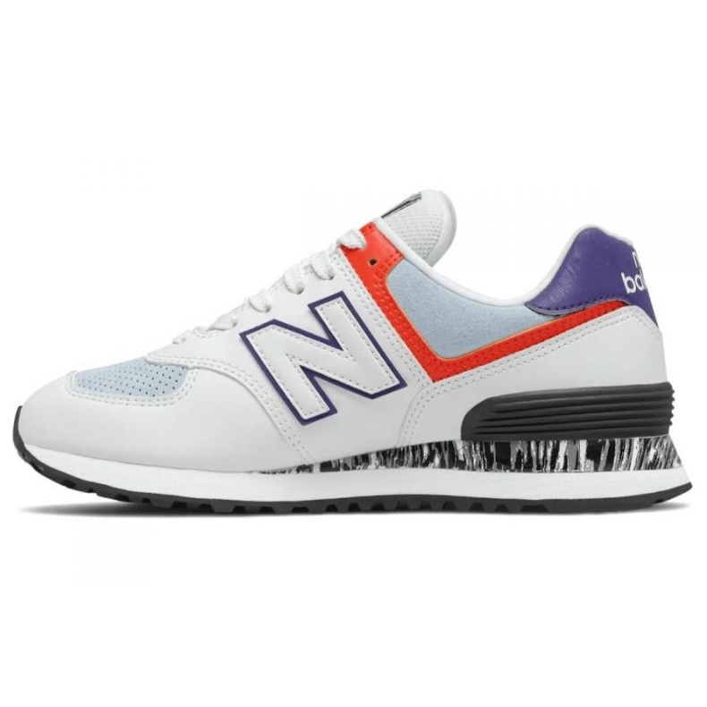 New Balance W WL574CS2 vit grå mångfärgad 1