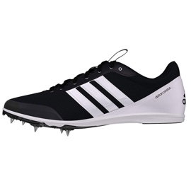 Adidas Distancestar M AQ0213 löparpikar vit svart 1