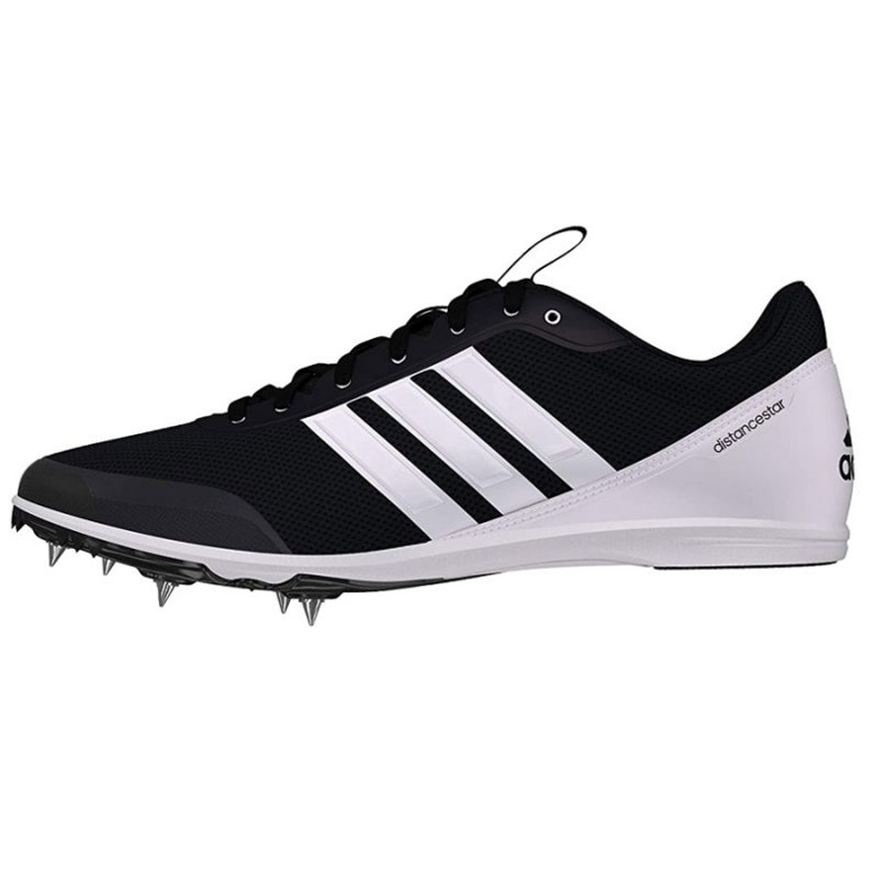 Adidas Distancestar M AQ0213 löparpikar vit svart 1