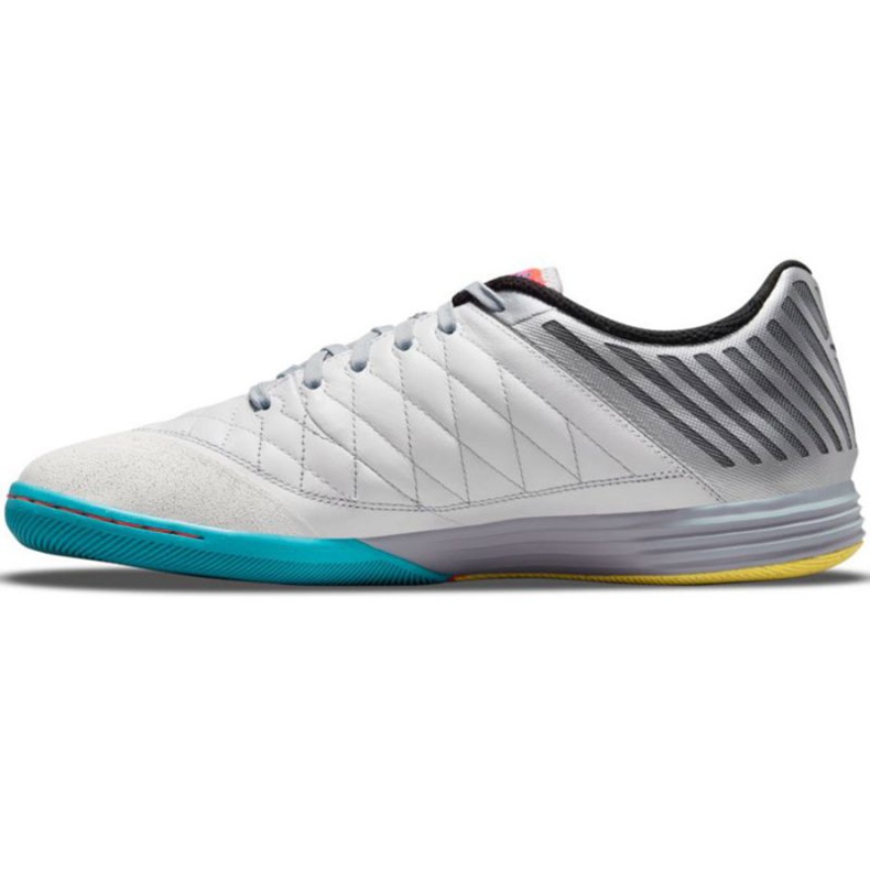 Nike Lunar Gato Ii Ic M 580456 167 fotbollsskor svart, vit, grå / silver vit 1