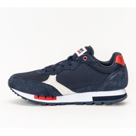 Skor Tommy Hilfiger Jeans Retro Runner Mix M EM0EM00699-C87 vit marinblå 1