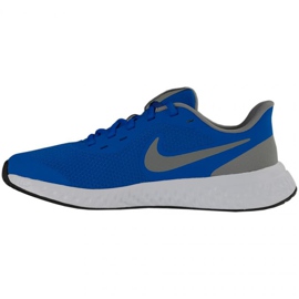 Nike Revolution 5 Gs Jr BQ5671 403 marinblå blå 1