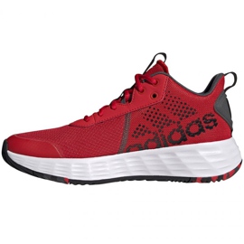 Adidas Ownthegame Sho M H00466 skor svart röd 1