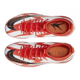 Nike Mercurial Superfly 8 Academy CR7 Tf Jr DB2679 600 fotbollsskor mångfärgad apelsiner och röda 1