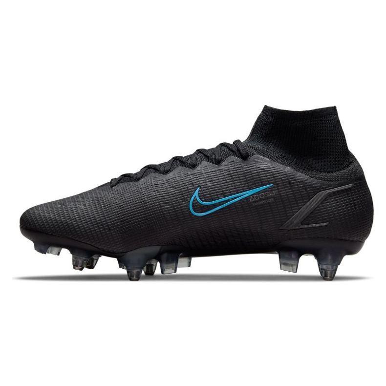 Nike Superfly 8 Elite SG-Pro Ac M CV0960-004 fotbollsskor svart svart 1
