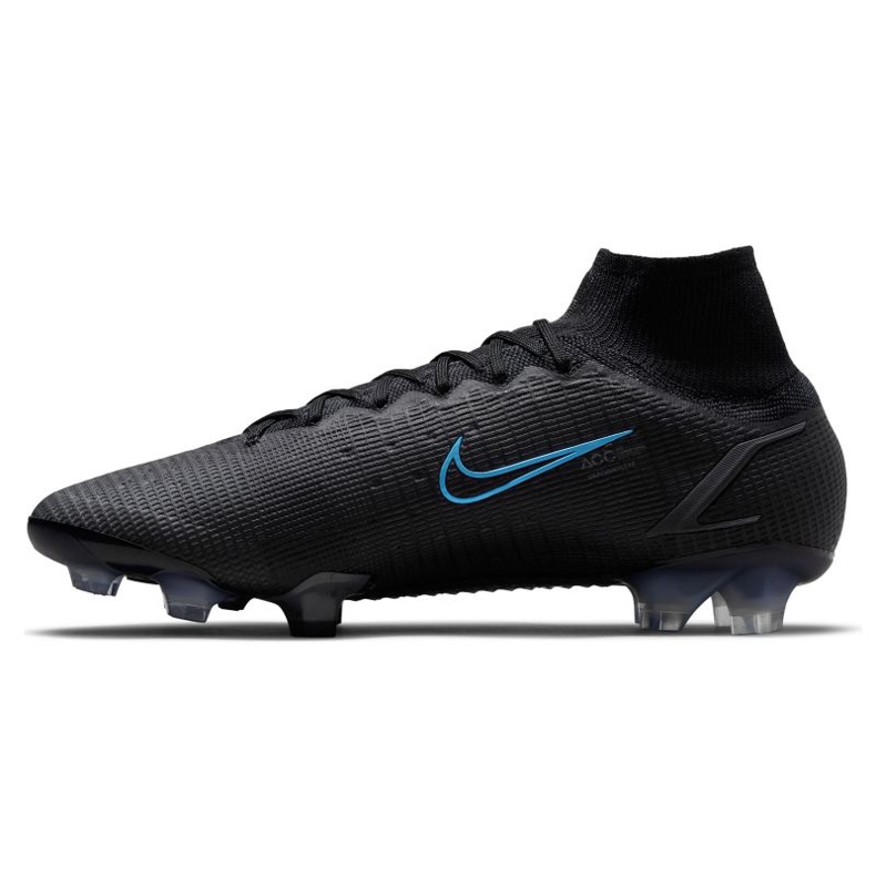 Nike Superfly 8 Elite Fg M CV0958-004 fotbollsskor svart svart 1