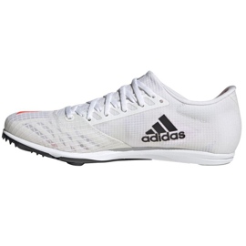 Adidas Distancestar W FY4095 löparpikar vit 1
