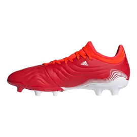 Adidas Copa Sense.3 Fg M FY6196 fotbollsskor mångfärgad apelsiner och röda 1