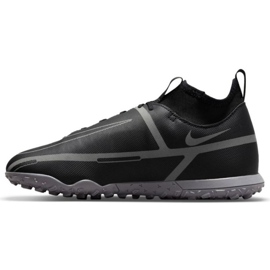 Nike Phantom GT2 Club Dynamic Fit Tf Jr DC0826 004 fotbollsskor svart svart 1