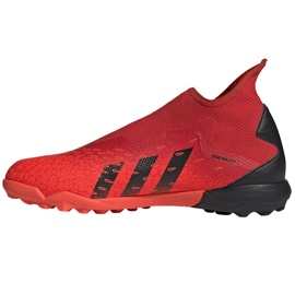 Adidas Predator Freak.3 Ll Tf M FY6300 fotbollsskor mångfärgad apelsiner och röda 1