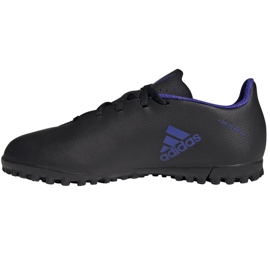 Adidas X Speedflow.4 Tf Jr FY3326 fotbollsskor svart svart 1