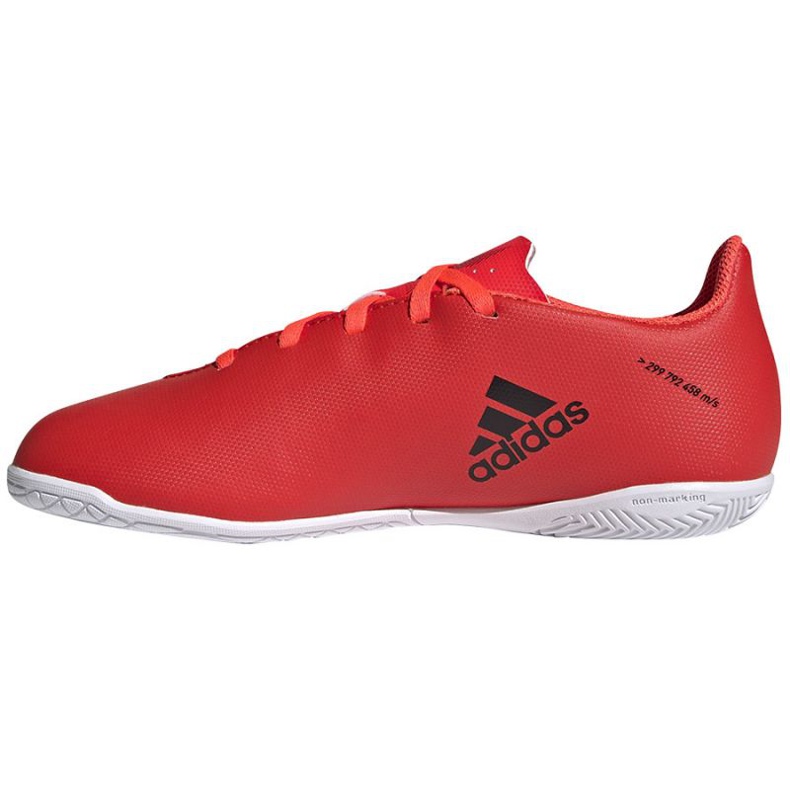 Adidas X Speedflow.4 I Jr FY3331 fotbollsskor mångfärgad apelsiner och röda 1