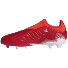 Adidas Copa Sense.3 Ll Fg Jr FY6156 fotbollsskor röd apelsiner och röda 1