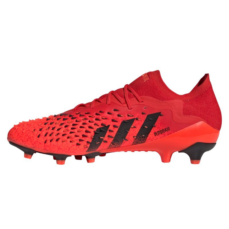 Adidas Predator Freak.1 Low Ag M GZ2809 fotbollsskor röd apelsiner och röda 1