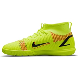 Nike Mercurial Superfly 8 Academy Ic Jr CV0784-760 fotbollsskor mångfärgad gula färger 1