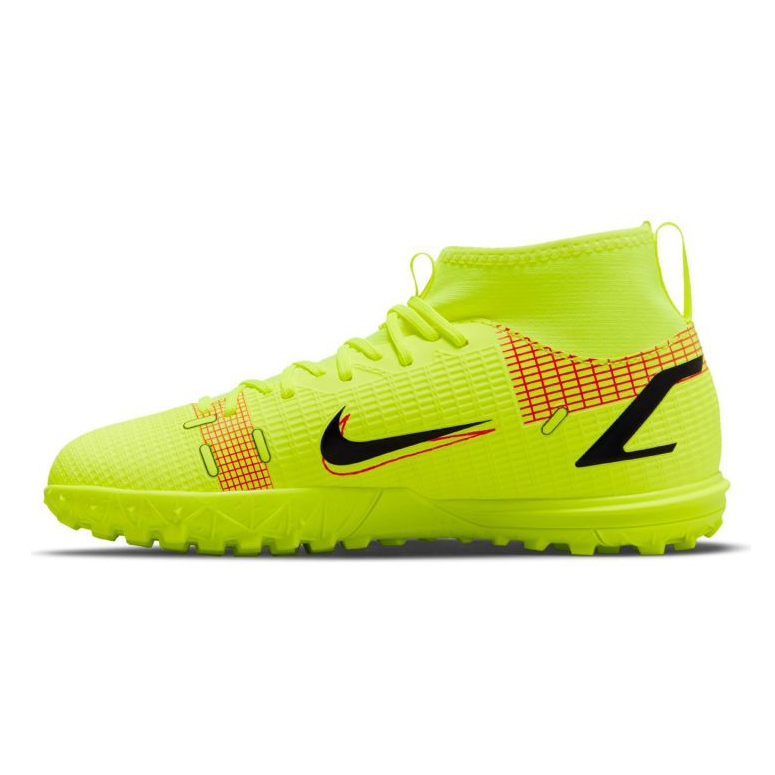 Nike Mercurial Superfly 8 Academy Tf Jr fotbollsskor CV0789-760 mångfärgad gula färger 1