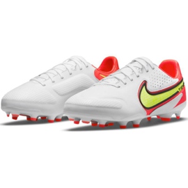 Nike Legend 9 Pro Fg Jr DA1335 176 fotbollsskor white, ed vit 1