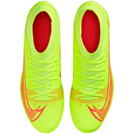Nike Mercurial Superfly 8 Club Tf M CV0955 760 fotbollsskor gul gula färger 1