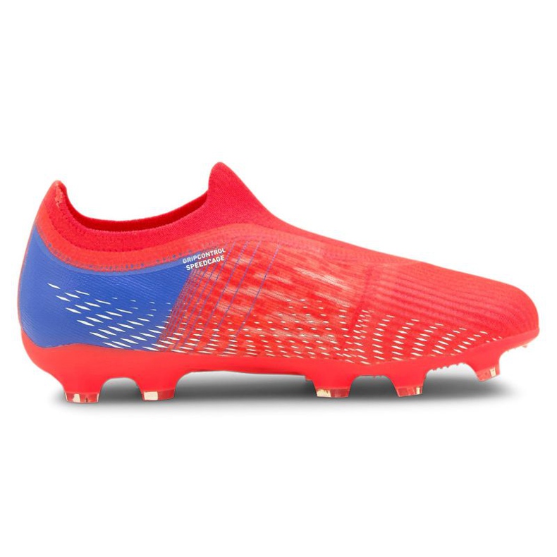 Puma Ultra 3.3 Fg / Ag Jr 106529-01 fotbollsskor röd apelsiner och röda 1