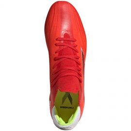Adidas X Speedflow.2 Fg M FY3289 fotbollsskor röd apelsiner och röda 1