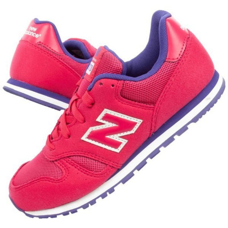 New Balance Jr YC373PY skor röd marinblå 1